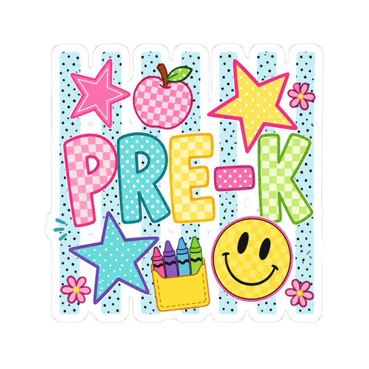 Pre-K Kiss Cut Sticker
