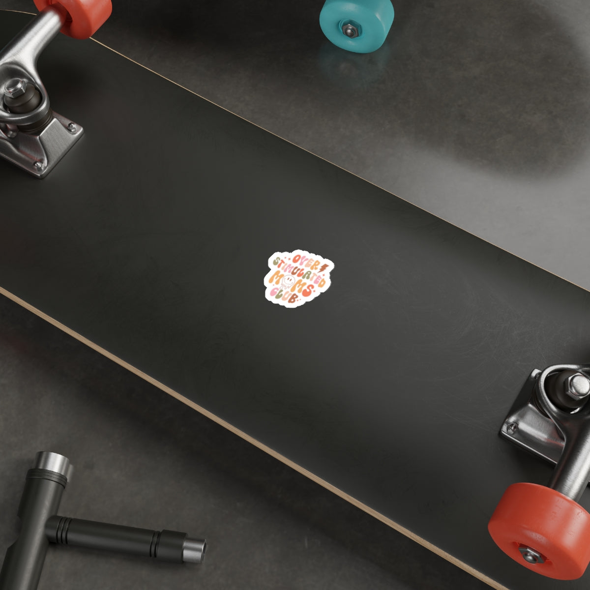 Overstimulated Moms Club Sticker