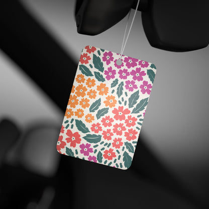 Floral Burst Car Air Freshener