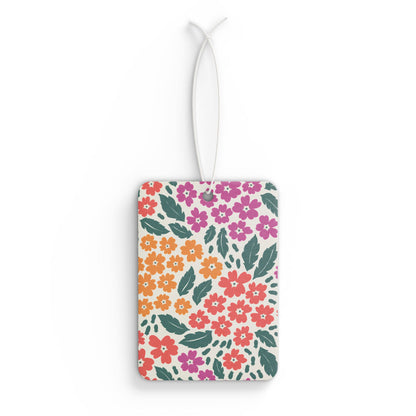 Floral Burst Car Air Freshener