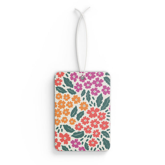 Floral Burst Car Air Freshener