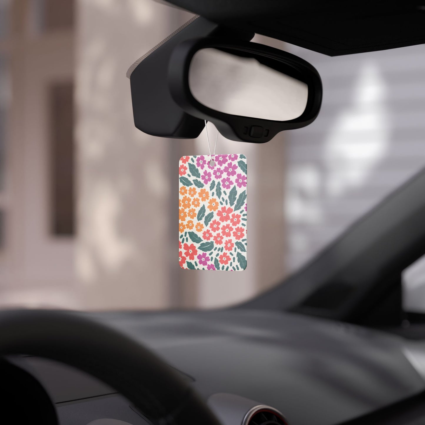 Floral Burst Car Air Freshener