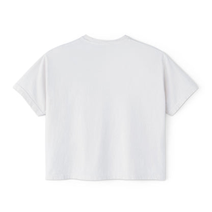 Floral American Flag Boxy Tee